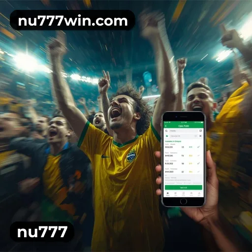 Aplicativo móvel nu777 para iOS e Android